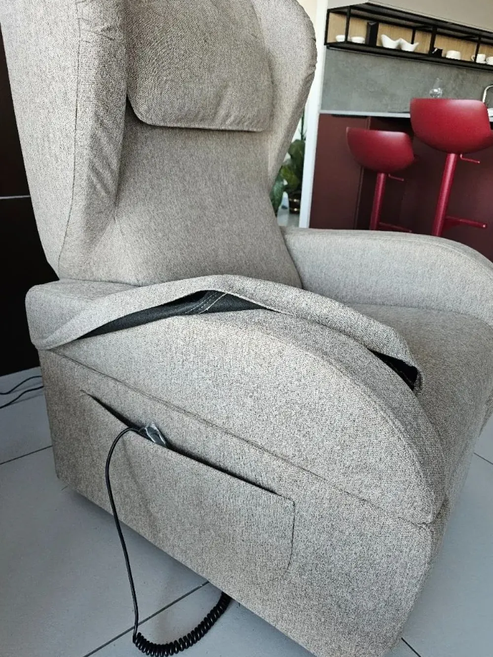 Vitarelax Poltrona relax in Tessuto Anna plus in offerta- Poltrone Relax