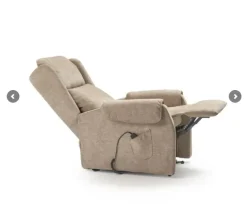 New Poltrona relax in Tessuto Frida in offerta Poltrone Relax