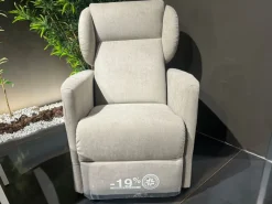 Poltrona relax modello Carina a marchio con forte sconto^Spazio Relax New