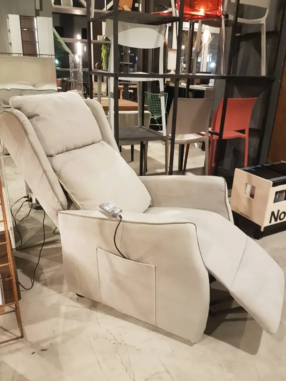 Il Benessere Poltrona relax modello Kiara a marchio con forte sconto- Poltrone Relax