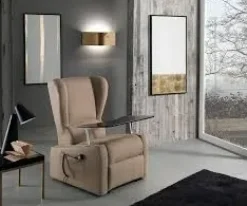 Artigianale Poltrona relax modello Livia a marchio in offerta- Poltrone Relax