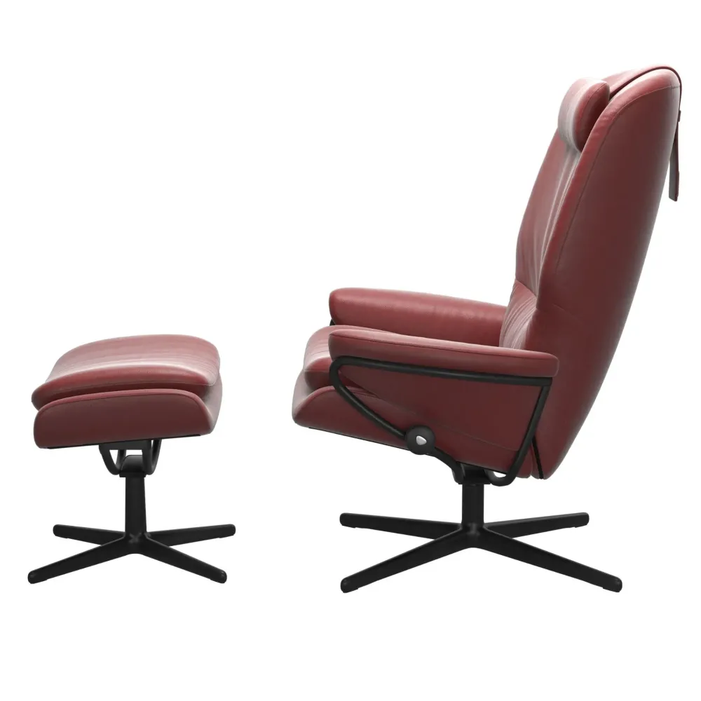 Stressless Poltrona Rome cross con movimento relax a marchio con uno sconto esclusivo- Poltrone Relax