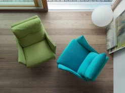 Artigianale Poltrona Yoyo in Tessuto SCONTATA- Poltrone