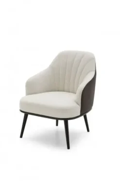 Poltroncina Aaron. Seduta fissa e design moderno. Mottes selection a prezzi outlet.^Collezione esclusiva Clearance