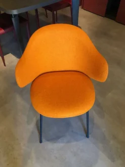 Kristalia Poltroncina Dua in Offerta Outlet. Seduta fissa.- Poltrone