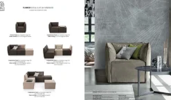 Poltroncina Flower in Offerta Outlet. Seduta fissa.^Tomasella Best