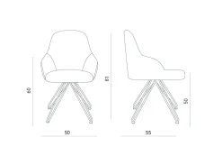 Poltroncina Fritz Con seduta fissa a marchio in Offerta Outlet^Easyline Hot