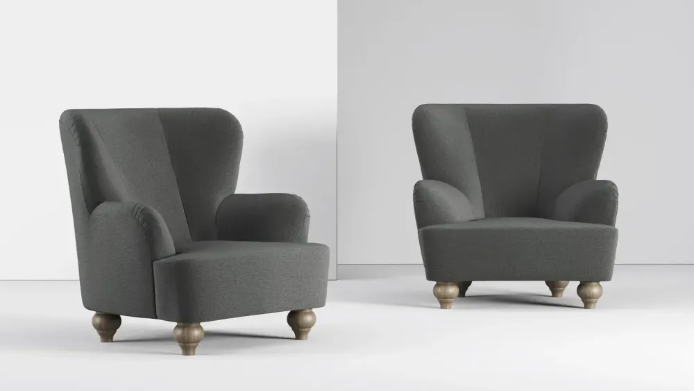 Poltroncina in stile design modello Sara a prezzo scontato^Doimo Salotti Outlet