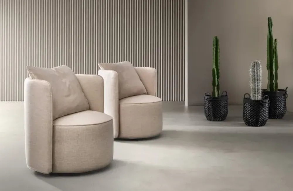 Samoa Poltroncina in stile design modello Elder a prezzo ribassato- Poltrone