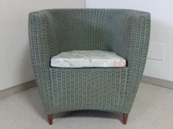 Artigianale Poltroncina in stile Rustico Con seduta fissa a prezzi convenienti- Poltrone