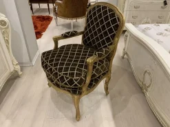 New Poltroncina modello Annet in Tessuto in Offerta Outlet Poltrone