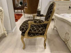 New Poltroncina modello Annet in Tessuto in Offerta Outlet Poltrone