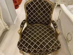 New Poltroncina modello Annet in Tessuto in Offerta Outlet Poltrone