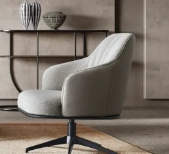 Poltroncina modello Arno in Tessuto a prezzo scontato^Artigianale Discount