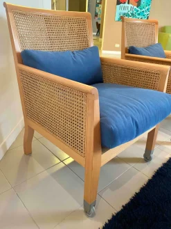 Poltroncina Sebastian designer arch. a. citterio Con seduta fissa con forte sconto^Flexform Outlet