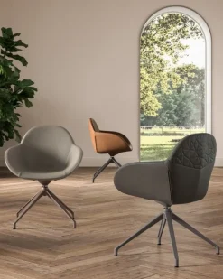 Ozzio Poltroncina Zelda Con seduta fissa a marchio in Offerta Outlet- Poltrone