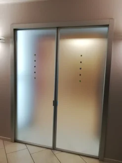 Porta a vetro unico 2 per interni a prezzo Outlet^Artigianale Online