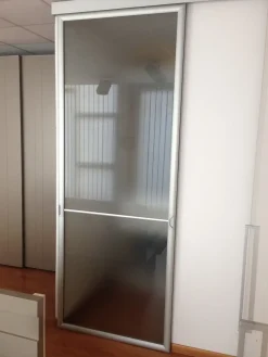 Outlet Porta a vetro unico  moderna con forte sconto Porte