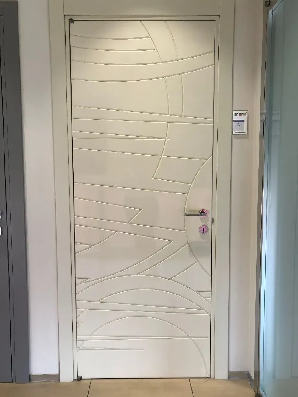 Clearance Porta liscia battente Le originali - costellazioni - vega in laccato in Offerta Porte