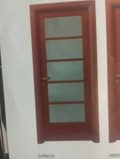 Porta moderna Porta battente mod supra 5v con vetro  SCONTATA^Garofoli Best