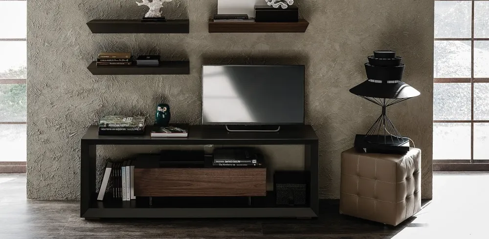 Cattelan Italia Porta tv di modello Boxer a PREZZI OUTLET- Porta Tv