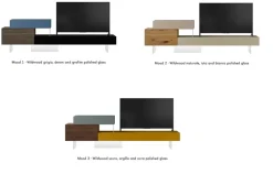 Lago Porta tv per il living modello Tv unit 0514 di scontato- Porta Tv