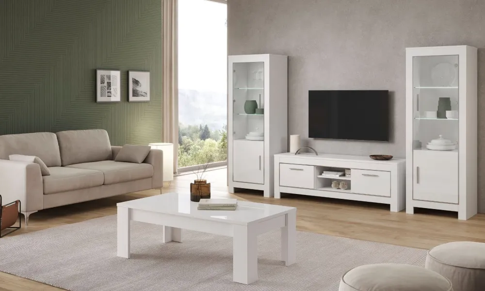 Artigianale Porta tv per la zona giorno modello Porta tv modena di scontato- Porta Tv