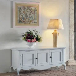 Online Porta tv per la zona giorno modello Modello shabby di scontato Porta Tv