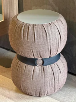 Tomasella Pouf design modello Guccino a prezzo scontato- Pouf