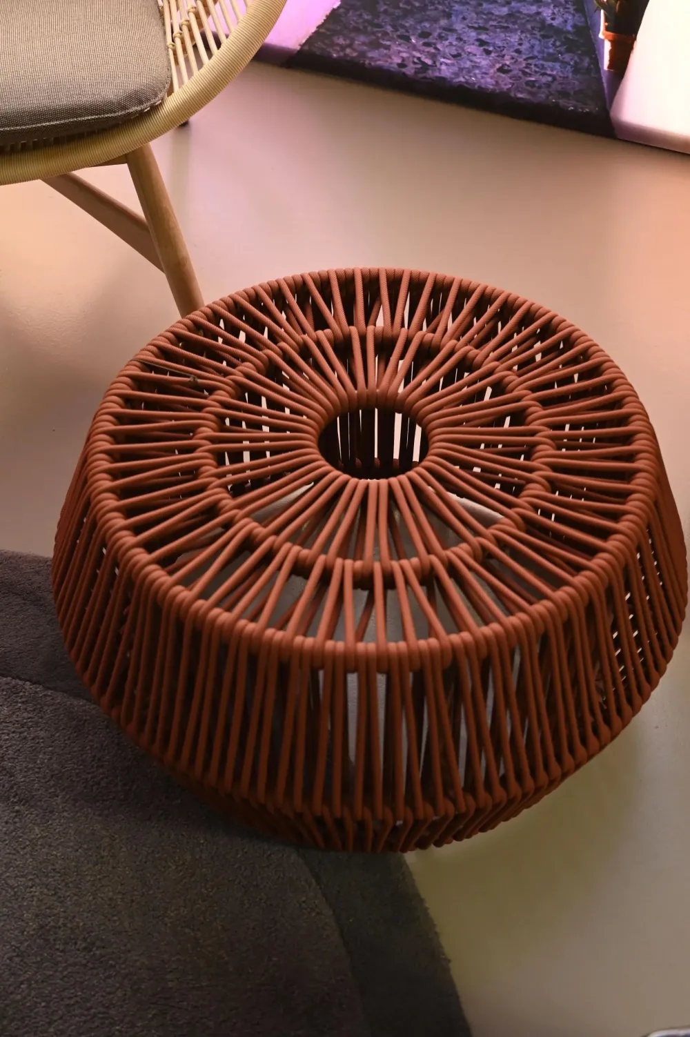 Pouf design modello Rope low a prezzo scontato^Kettal Hot