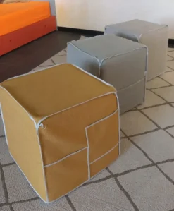 Tomasella Pouf in tessuto Cookie a marchio a prezzo scontato- Pouf