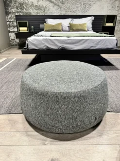 Online Pouf in tessuto Denny a marchio a prezzo ribassato Pouf