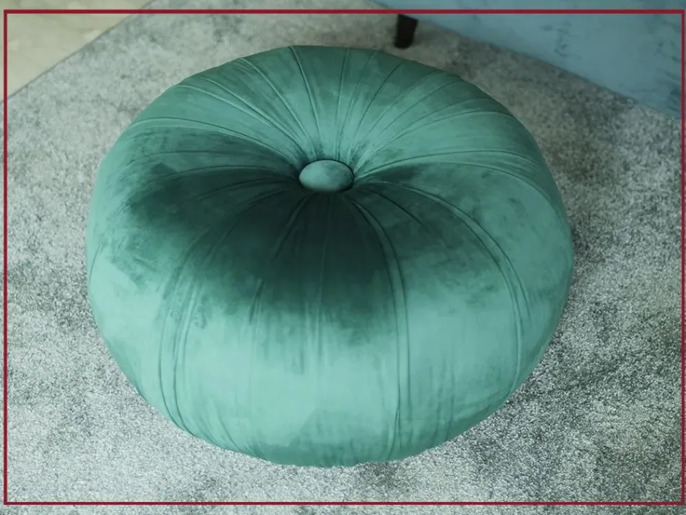 Clearance Pouf in tessuto Kaia a marchio a prezzo scontato Pouf