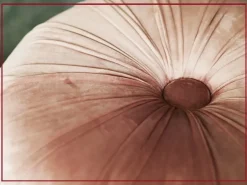 Clearance Pouf in tessuto Kaia a marchio a prezzo scontato Pouf