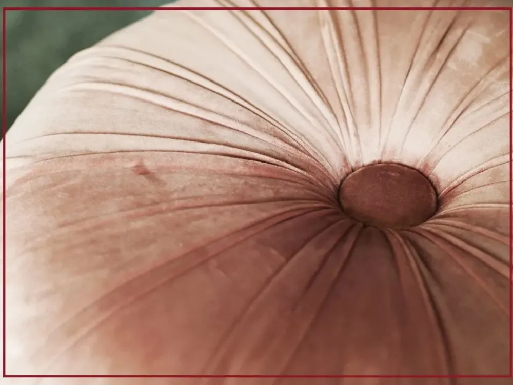 Clearance Pouf in tessuto Kaia a marchio a prezzo scontato Pouf