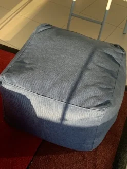 Pouf in Tessuto Sfrido^Artigianale Hot