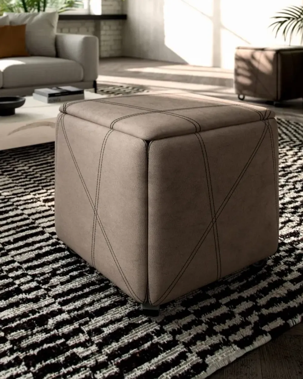 Ozzio Pouf modello Cubix con forte sconto- Pouf