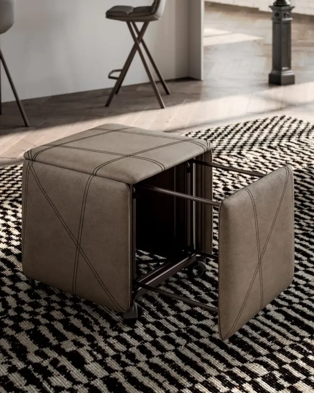 Ozzio Pouf modello Cubix con forte sconto- Pouf