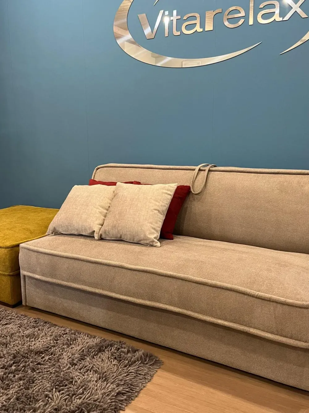 Vitarelax Pouf modello Young moderno a PREZZI OUTLET- Pouf