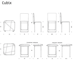 Online Pouf moderno modello Cubix a prezzo Outlet Pouf