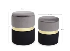 Hot Pouf moderno modello Polly a prezzo scontato Pouf