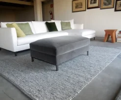 Verzelloni Pouf moderno modello Pouff hampton in Offerta Outlet- Pouf