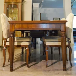 Prezzi ribassati per il tavolino classico Noce di^Artigianale Outlet