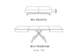 Prezzi ribassati per il tavolino moderno New cover di^Easyline Discount