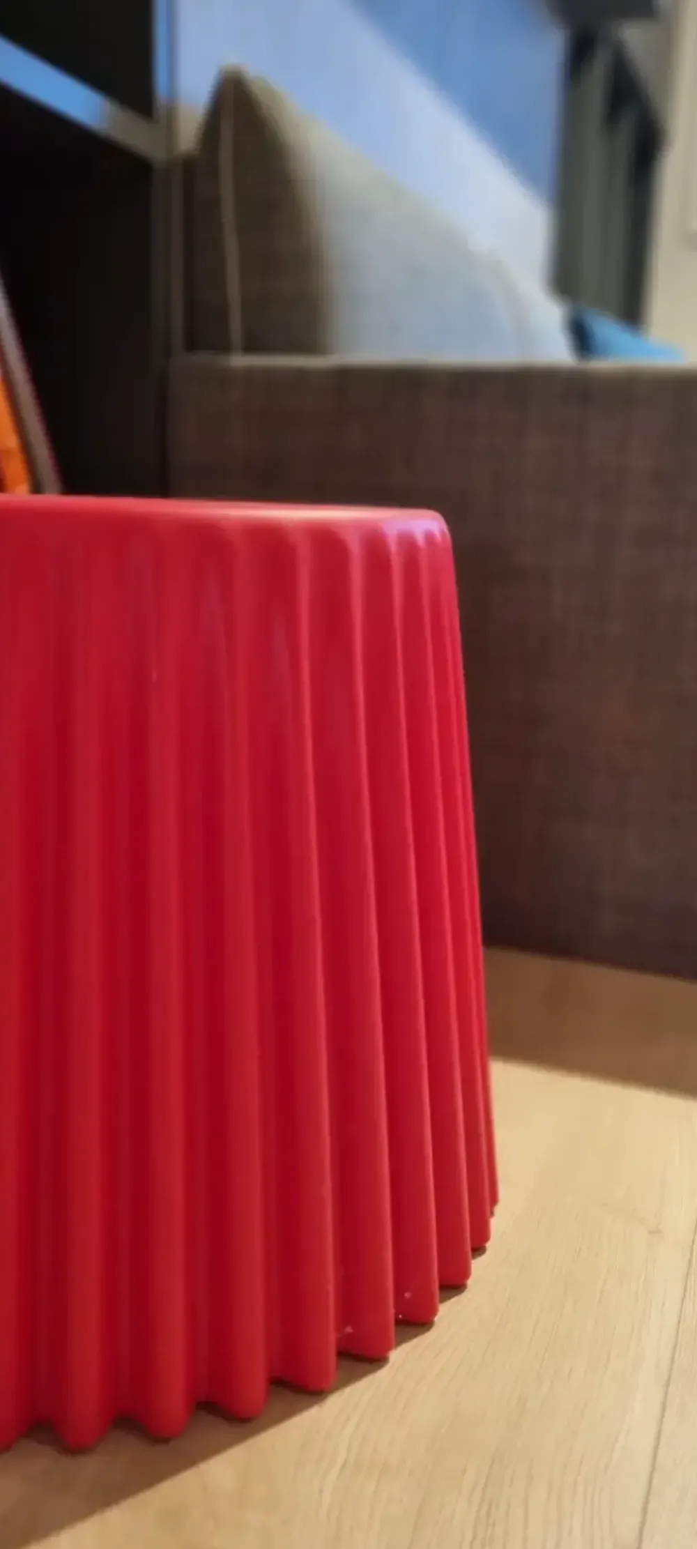 Artigianale Prezzi ribassati per il tavolino moderno Tavolino rosso di- Tavolini