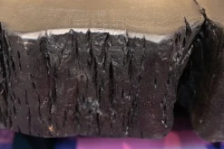 Artigianale Prezzi ribassati per il tavolino design N. 1 tavolino legno massello sezione originale tronco di- Tavolini