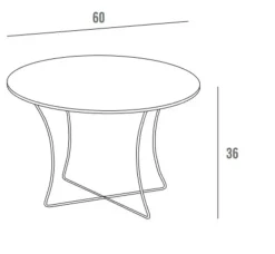 Online Prezzi ribassati per il tavolino moderno Mia di Tavolini