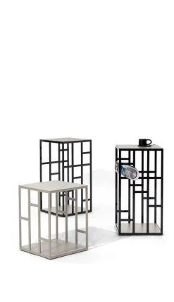 Bontempi Prezzi ribassati per il tavolino design Manhattan di- Tavolini