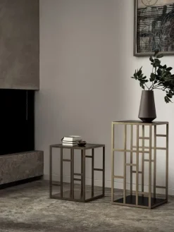 Bontempi Prezzi ribassati per il tavolino design Manhattan di- Tavolini