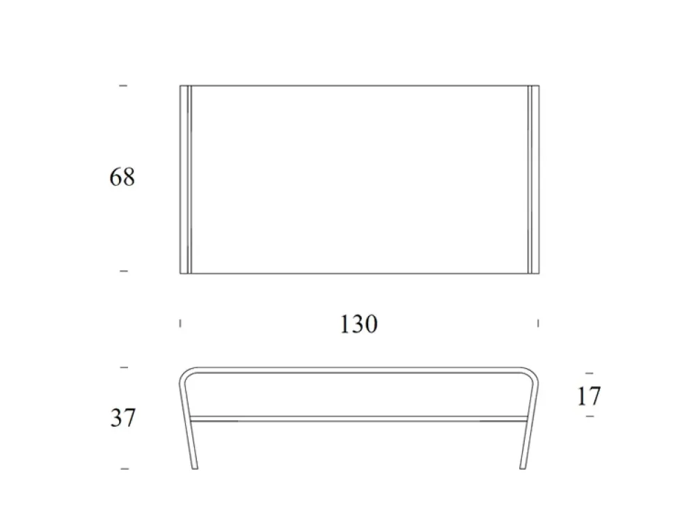 Prezzi ribassati per il tavolino moderno Amaranto di^Tonin Casa Best